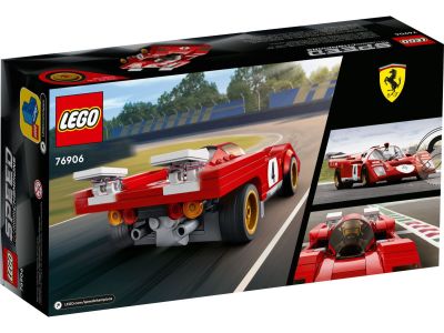 LEGO Speed Champions - 76906 1970 Ferrari 512 M Verpackung R&uuml;ckseite