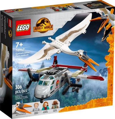 LEGO Jurassic World - 76947 Quetzalcoatlus: Flugzeug-&Uuml;berfall Verpackung Front