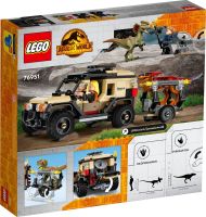 LEGO Jurassic World - 76951 Pyroraptor & Dilophosaurus Transport Verpackung Rückseite