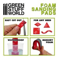 Foam Sanding Pads 600 Grit