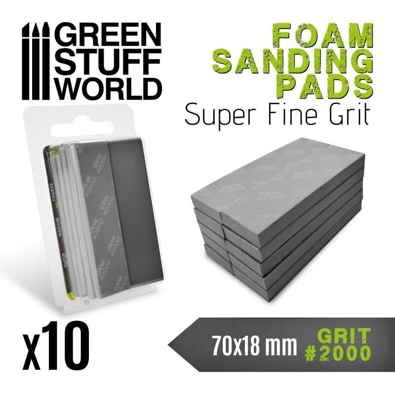 Foam Sanding Pads 2000 Grit
