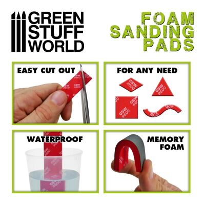 Foam Sanding Pads 2000 Grit