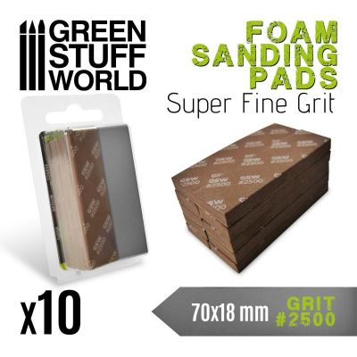 Foam Sanding Pads 2500 Grit