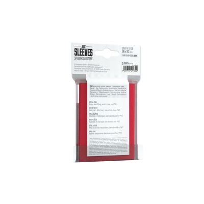 Just Sleeves &ndash; Standard Card Game Red
