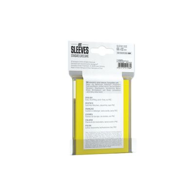 Just Sleeves &ndash; Standard Card Game Yellow