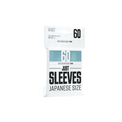 Just Sleeves – Japanese Size Clear