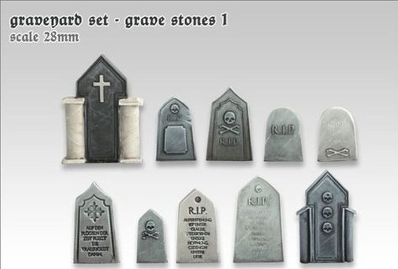 Gravestones - Set 1 (10)
