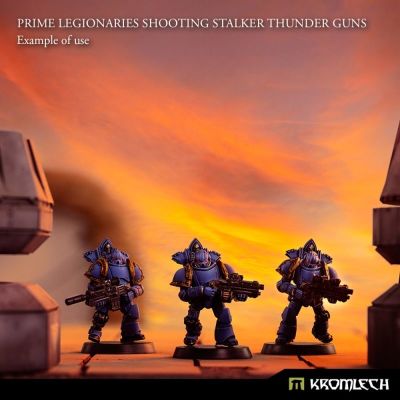 Prime Legionaries Shooting Stalker Thunder Guns