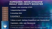 Kamigawa: Neon Dynasty Draft-Booster Display (Englisch)