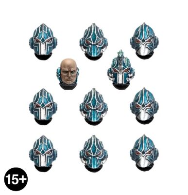 Alpha Legion Mk IV Heads