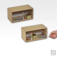 Vitrine f&uuml;r Miniaturen - klein (30cm)