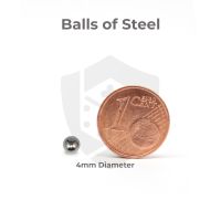 Balls of Steel MiniatureAid Mischkugel Größenvergleich