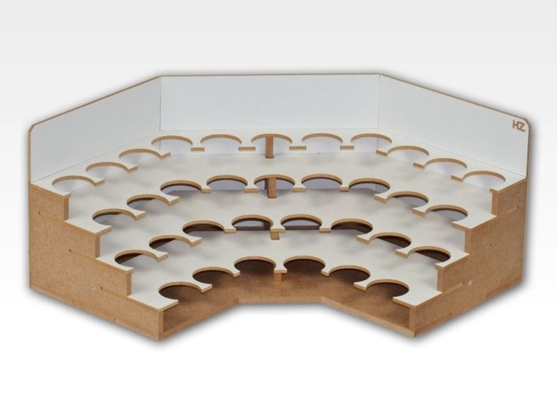 Farbhaltermodul Dose/Flaschen (Ecke)