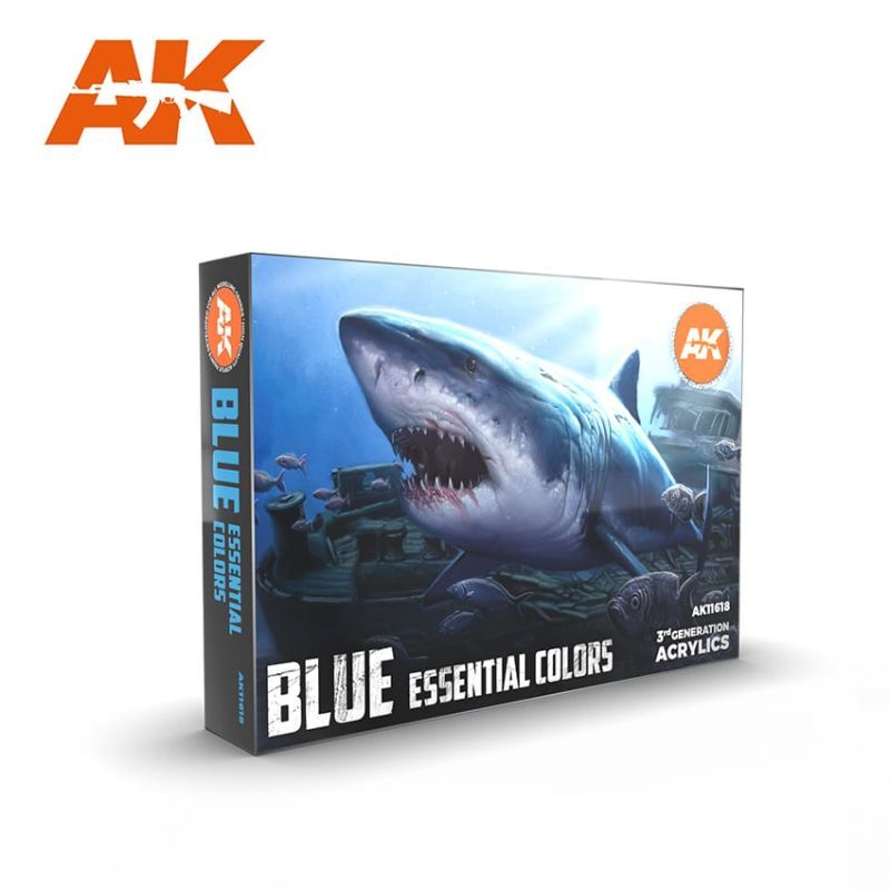Blue Essential Colors Set