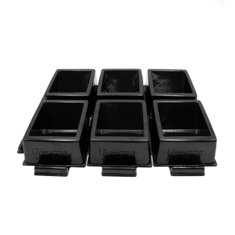 Ultra Pro - Toploader & ONE-TOUCH Single Compartment Sorting Trays (6)
