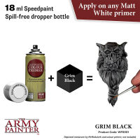 Grim Black (18ml) The Army Painter Speedpaints Acrylfarbe