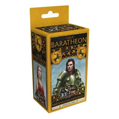 Haus Baratheon Kartenaktualisierungen vorderseite