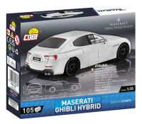 COBI - 24566 Maserati Ghibli Hybrid Verpackung R&uuml;ckseite