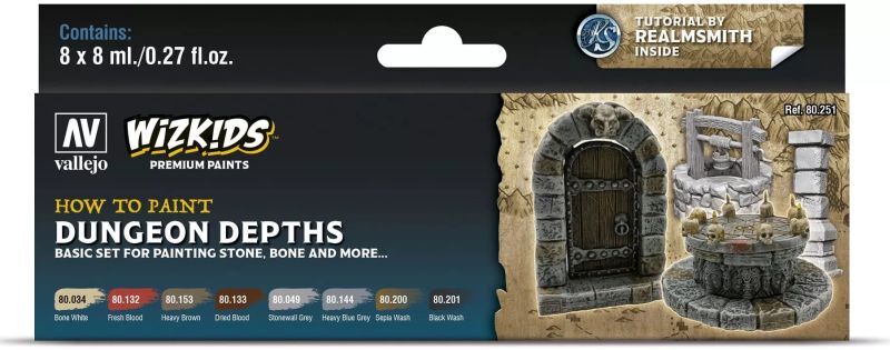 Vallejo Wizkids Premium: Dungeon Dephts