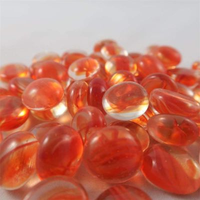 Gaming Glass Stones in Tube - Catseye Red (40)