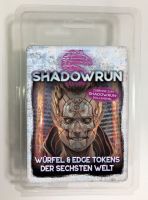 Shadowrun: W&uuml;rfel &amp; Edge Tokens der Sechsten Welt