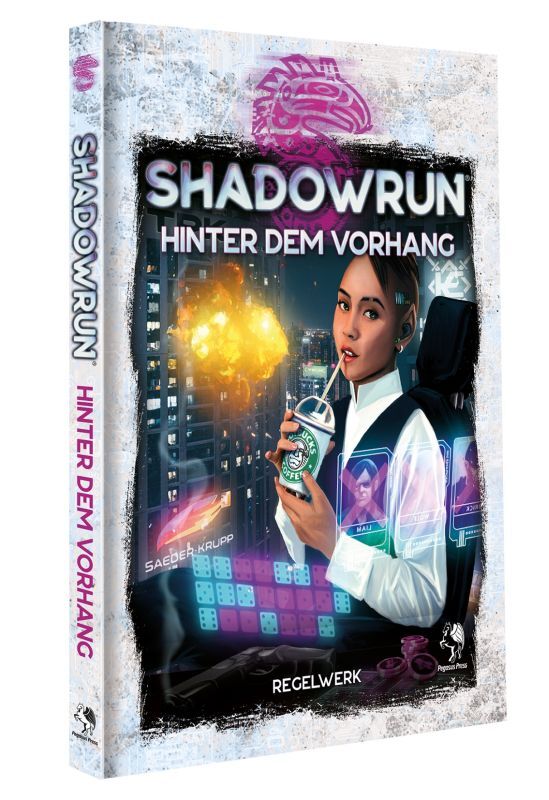 Shadowrun: Hinter dem Vorhang (Hardcover) Cover
