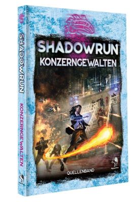 Shadowrun: Konzerngewalten (Hardcover) Cover
