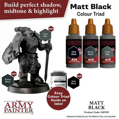 Air Matt Black (18ml) The Army Painter Airbrush Acrylfarbe