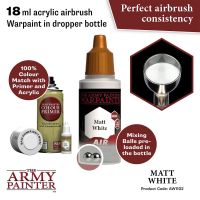 Air Matt White (18ml) The Army Painter Airbrush Acrylfarbe