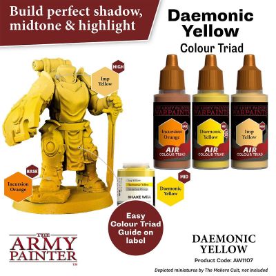 Air Daemonic Yellow (18ml) The Army Painter Airbrush Acrylfarbe