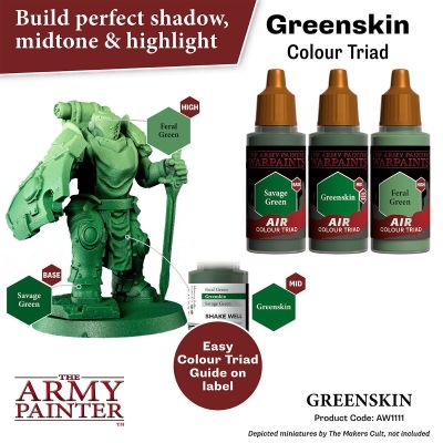 Air Greenskin (18ml) The Army Painter Airbrush Acrylfarbe
