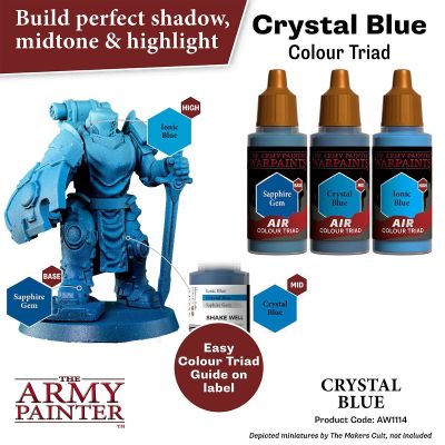Air Crystal Blue (18ml) The Army Painter Airbrush Acrylfarbe