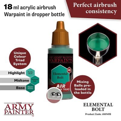 Air Elemental Bolt (18ml) The Army Painter Airbrush Acrylfarbe