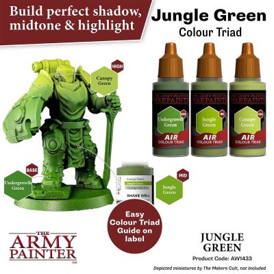 Air Jungle Green (18ml) The Army Painter Airbrush Acrylfarbe