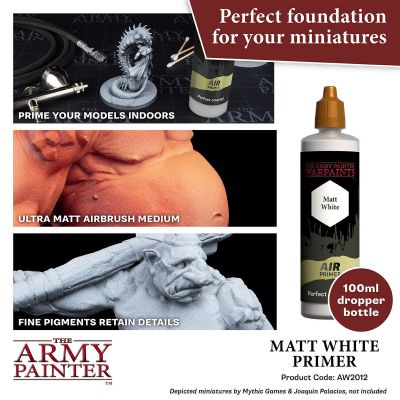 Air Primer White (100ml) The Army Painter Airbrush Acrylfarbe
