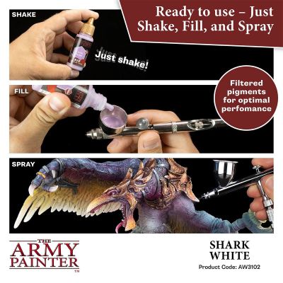 Air Shark White (18ml) The Army Painter Airbrush Acrylfarbe