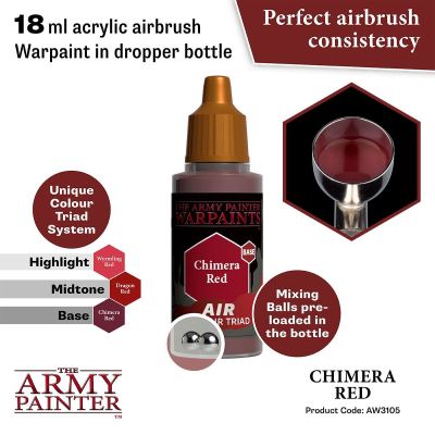 Air Chimera Red (18ml) The Army Painter Airbrush Acrylfarbe