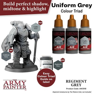 Air Regiment Grey (18ml) The Army Painter Airbrush Acrylfarbe