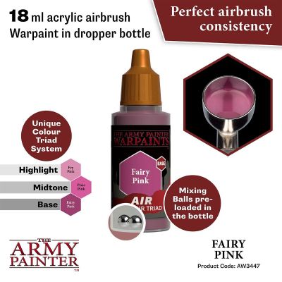 Air Fairy Pink (18ml) The Army Painter Airbrush Acrylfarbe