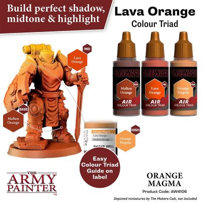 Air Orange Magma (18ml) The Army Painter Airbrush Acrylfarbe