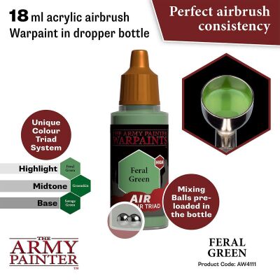 Air Feral Green (18ml) The Army Painter Airbrush Acrylfarbe