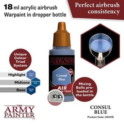 Air Consul Blue (18ml) The Army Painter Airbrush Acrylfarbe