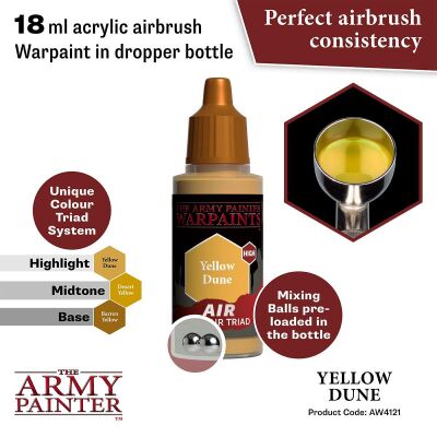 Air Yellow Dune (18ml) The Army Painter Airbrush Acrylfarbe
