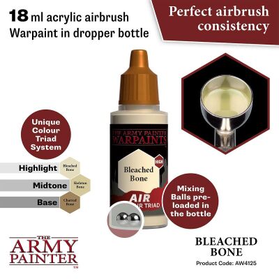 Air Bleached Bone (18ml) The Army Painter Airbrush Acrylfarbe