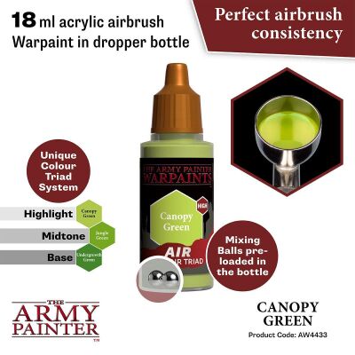 Air Canopy Green (18ml) The Army Painter Airbrush Acrylfarbe