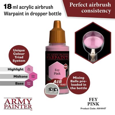 Air Fey Pink (18ml) The Army Painter Airbrush Acrylfarbe