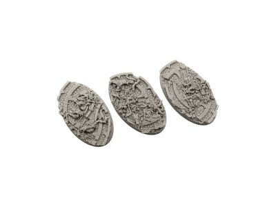 Dark Temple Bases Oval 75mm (2)