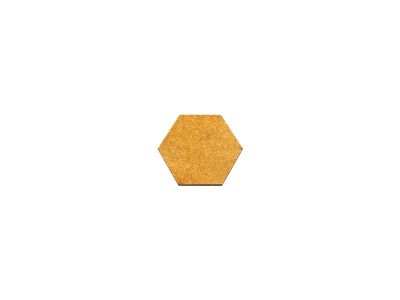 HDF 3mm Bases Hex 75mm (5)