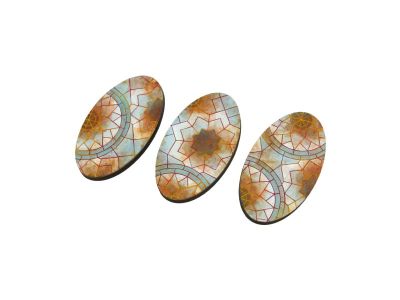 Mosaic Bases Oval 75mm (2)
