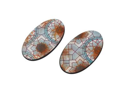 Mosaic Bases Oval 90mm (2)